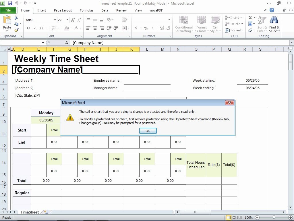 Microsoft Access Timesheet Template Lovely Excel Timesheet Template