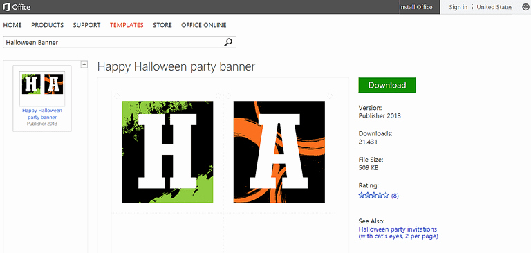 Microsoft Word Banner Template Inspirational Free Halloween Templates and Printables for Microsoft Fice