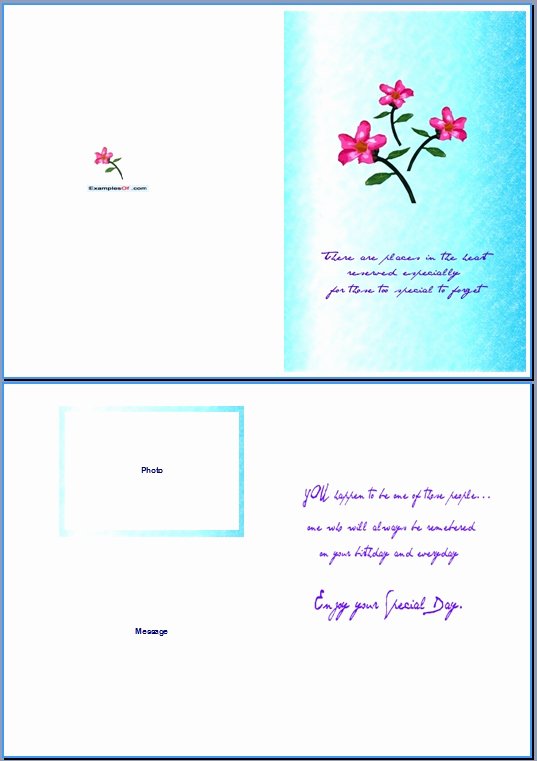 Microsoft Word Birthday Card Template Lovely Microsoft Word Greeting Card Template Word Greeting Card