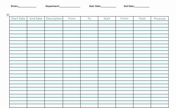 Mileage Log for Taxes Template Inspirational Printable Mileage Log Templates Free Template Lab Book for