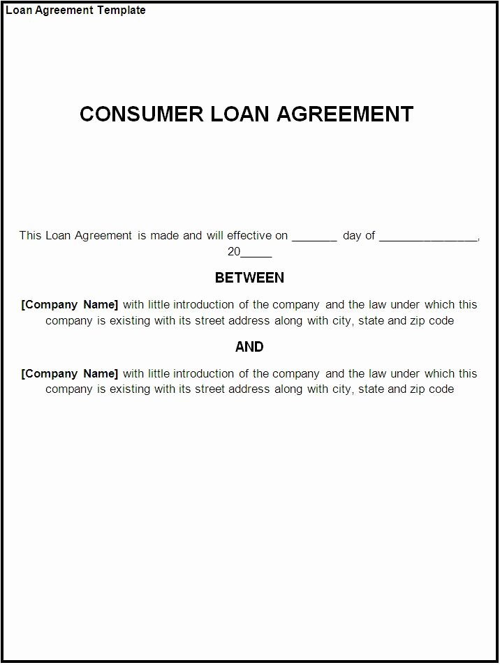 post money payment agreement letter