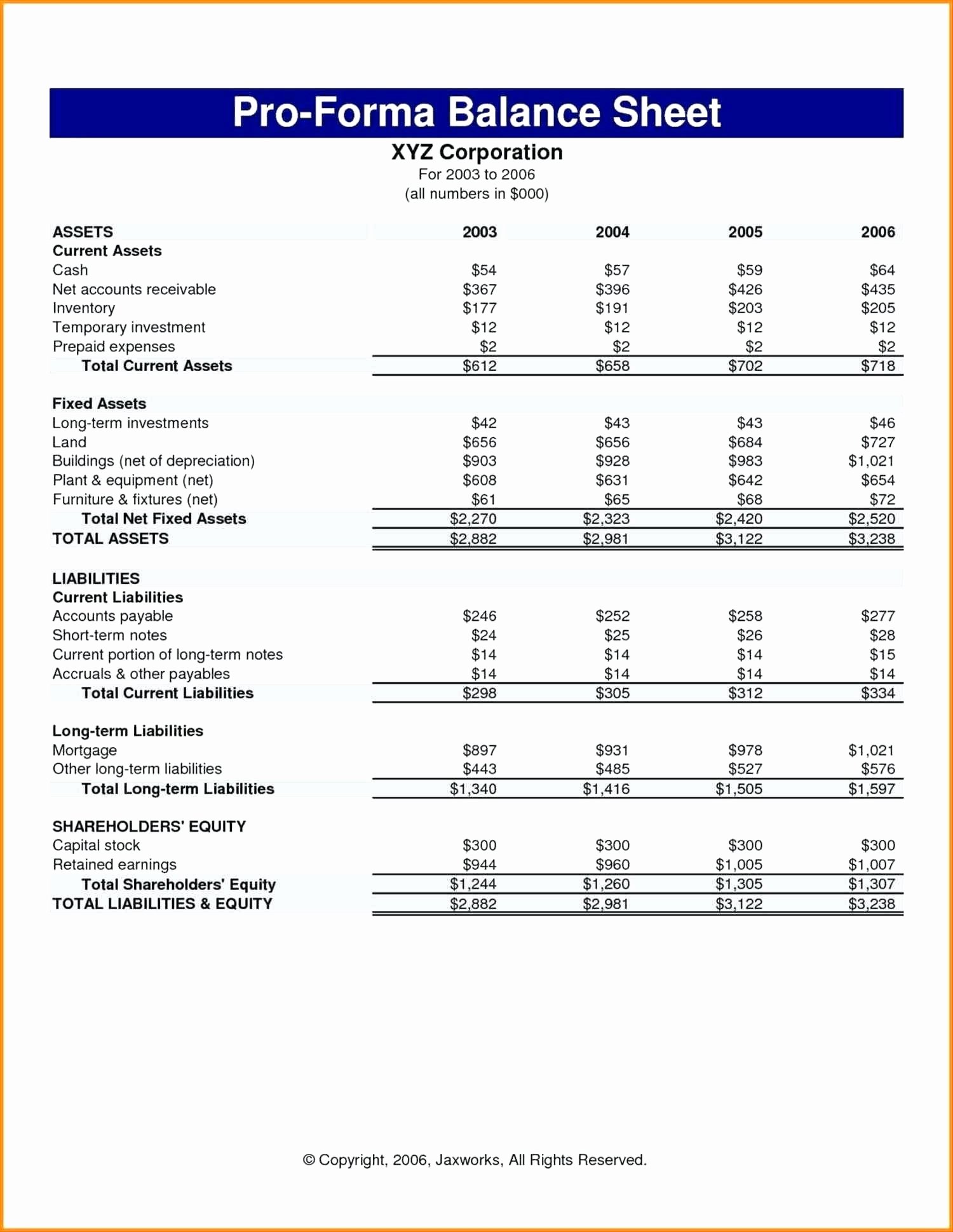 Monthly Balance Sheet Excel Template Fresh Template Job Agreement Template