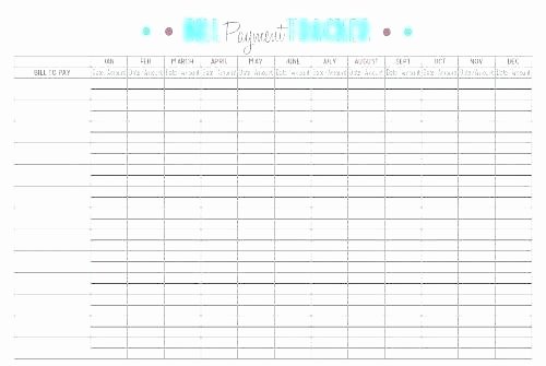 Monthly Bill Calendar Template New Monthly Payment Calendar Template Bill Pay Best Line