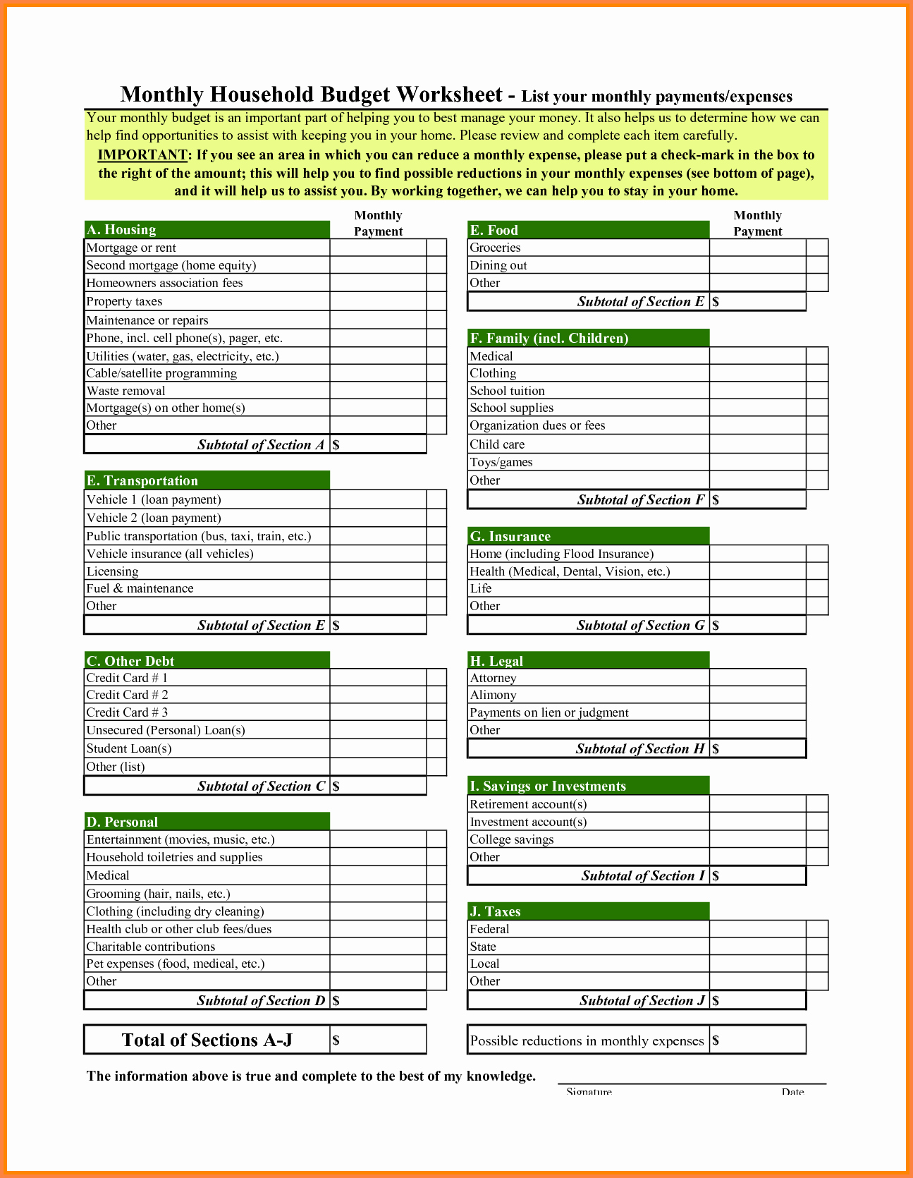 Monthly Budget Excel Spreadsheet Template Luxury 9 Sample Household Bud Spreadsheet