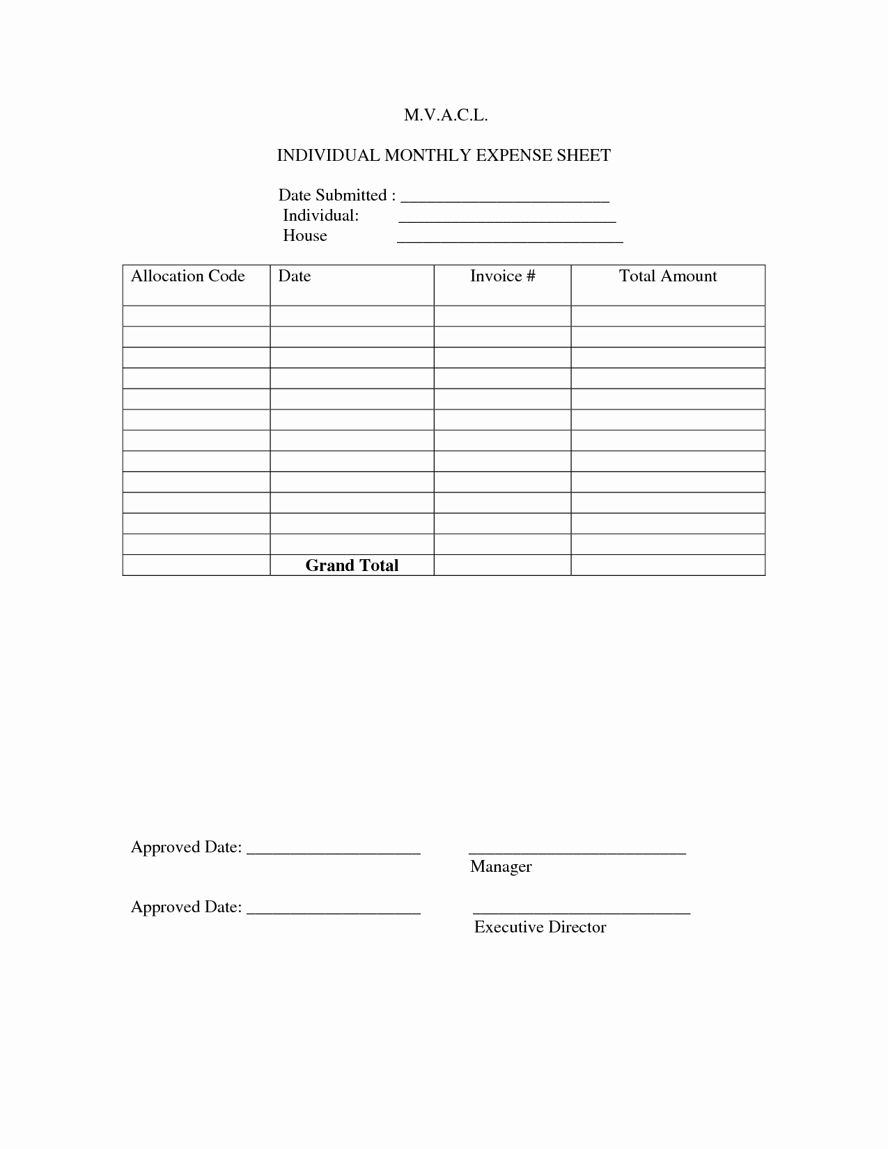 Monthly Business Expense Template Inspirational 16 Best Of Expense Tracker Worksheet Mileage Log