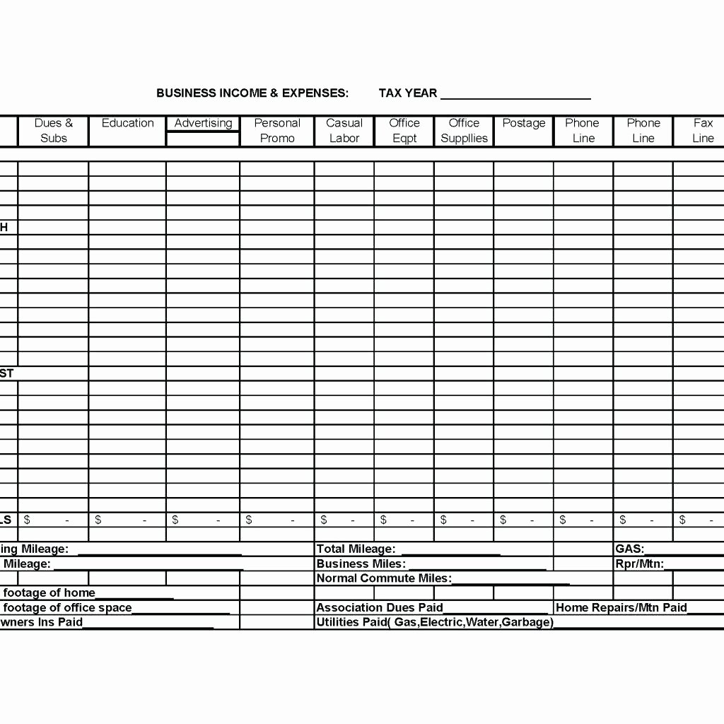 Monthly Business Expense Template Unique Template Monthly Business Expenses Template