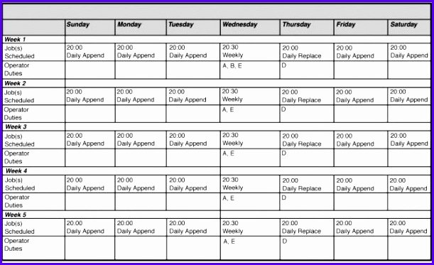 Monthly Employee Schedule Template Excel Fresh 14 Free Excel Employee Schedule Template Exceltemplates