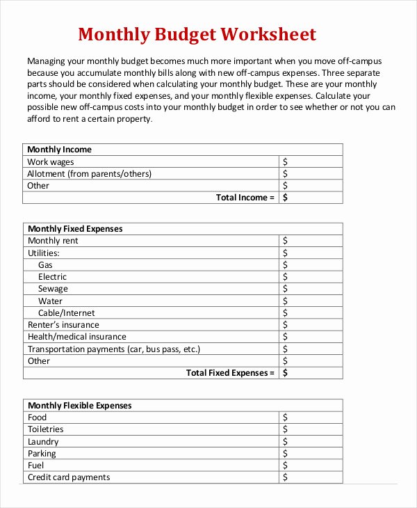 Monthly Income and Expense Template Best Of All Worksheets Managing Impulsivity Worksheets