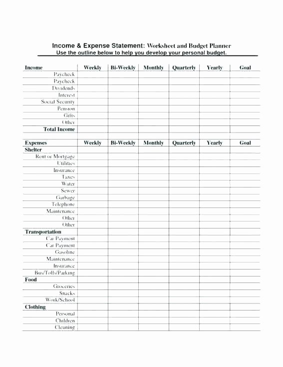 Monthly Income and Expense Template New Monthly In E Expense Spreadsheet Template and Expenses