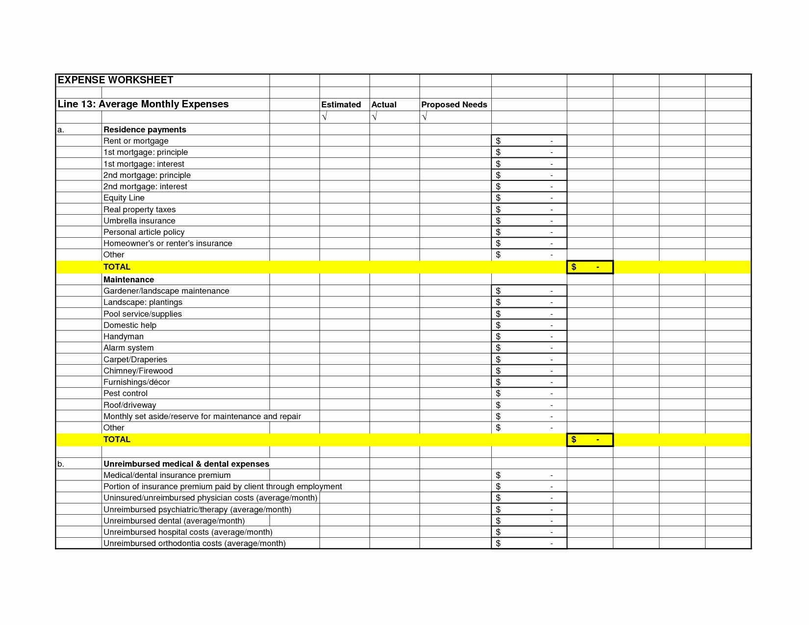 Monthly Income and Expense Template New Spreadsheet for Monthly In E and Expenses Google