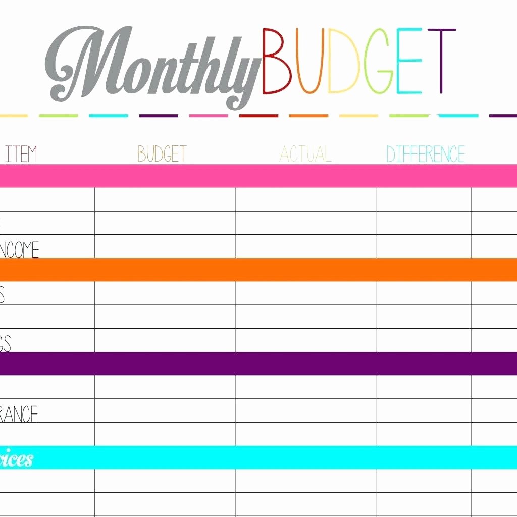 Monthly Income and Expenses Template Fresh Template Business Monthly Bud Template
