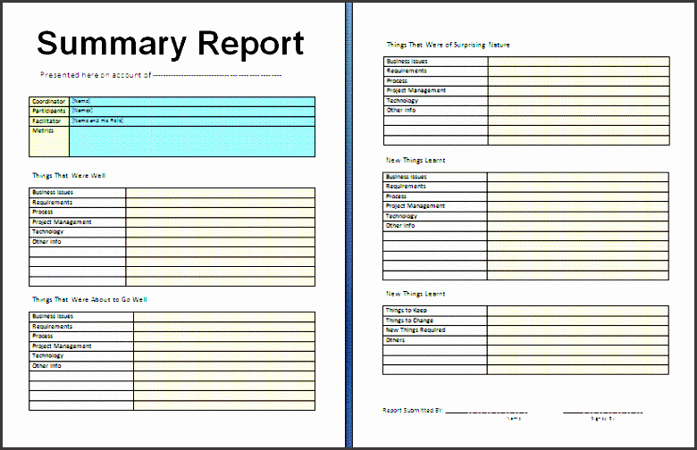 Monthly Operations Report Template Inspirational 10 Business Weekly Report Template Sampletemplatess