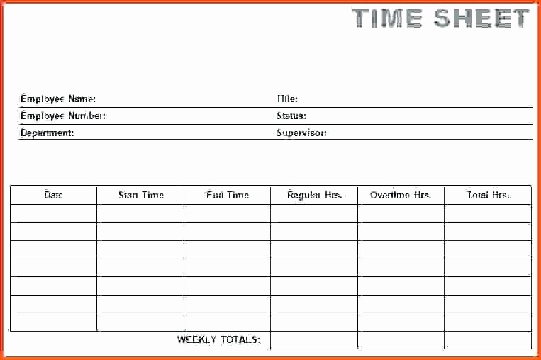 Monthly Time Card Template New Weekly Time Card Template Cards Bi Free Pdf – Spitznasfo