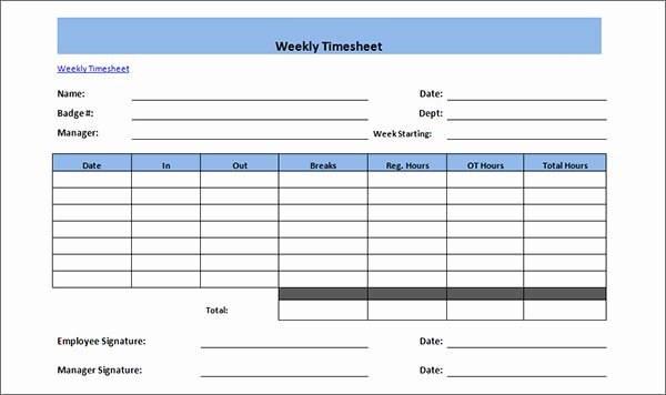 Monthly Time Card Template Unique 16 Free Amazing Time Card Calculator Templates