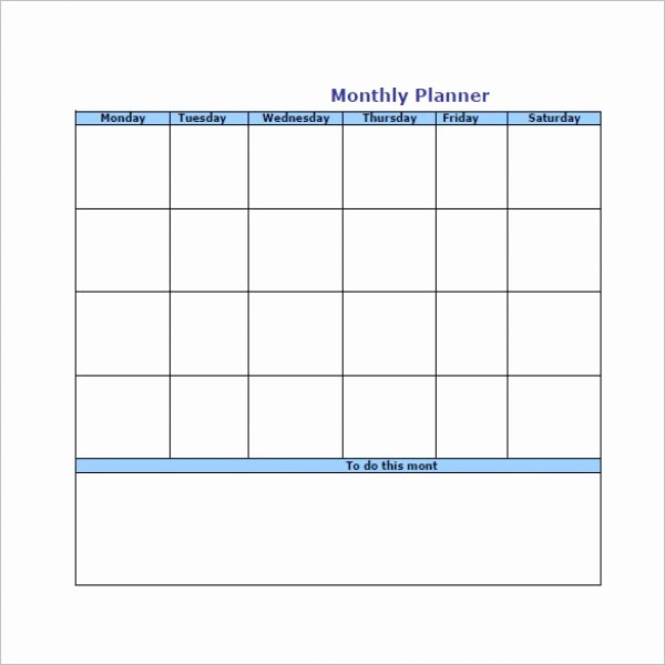Monthly to Do List Template Elegant Monthly Task List Template