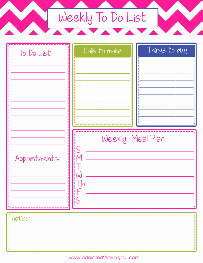 Monthly to Do List Template Luxury Weekly to Do List Planner Printable A Spark Of Creativity