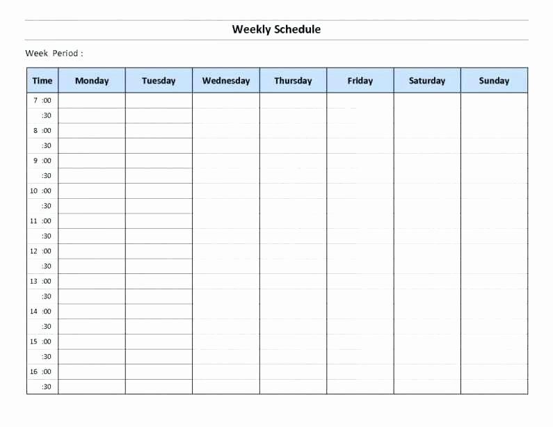 Monthly Work Schedule Template Excel Unique Excel Employee Schedule Monthly Staff Template Work