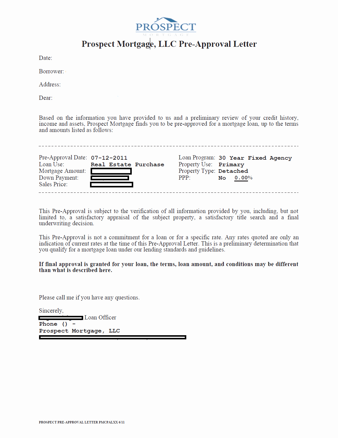 Mortgage Pre Approval Letter Template Beautiful Preapproval James Campbell