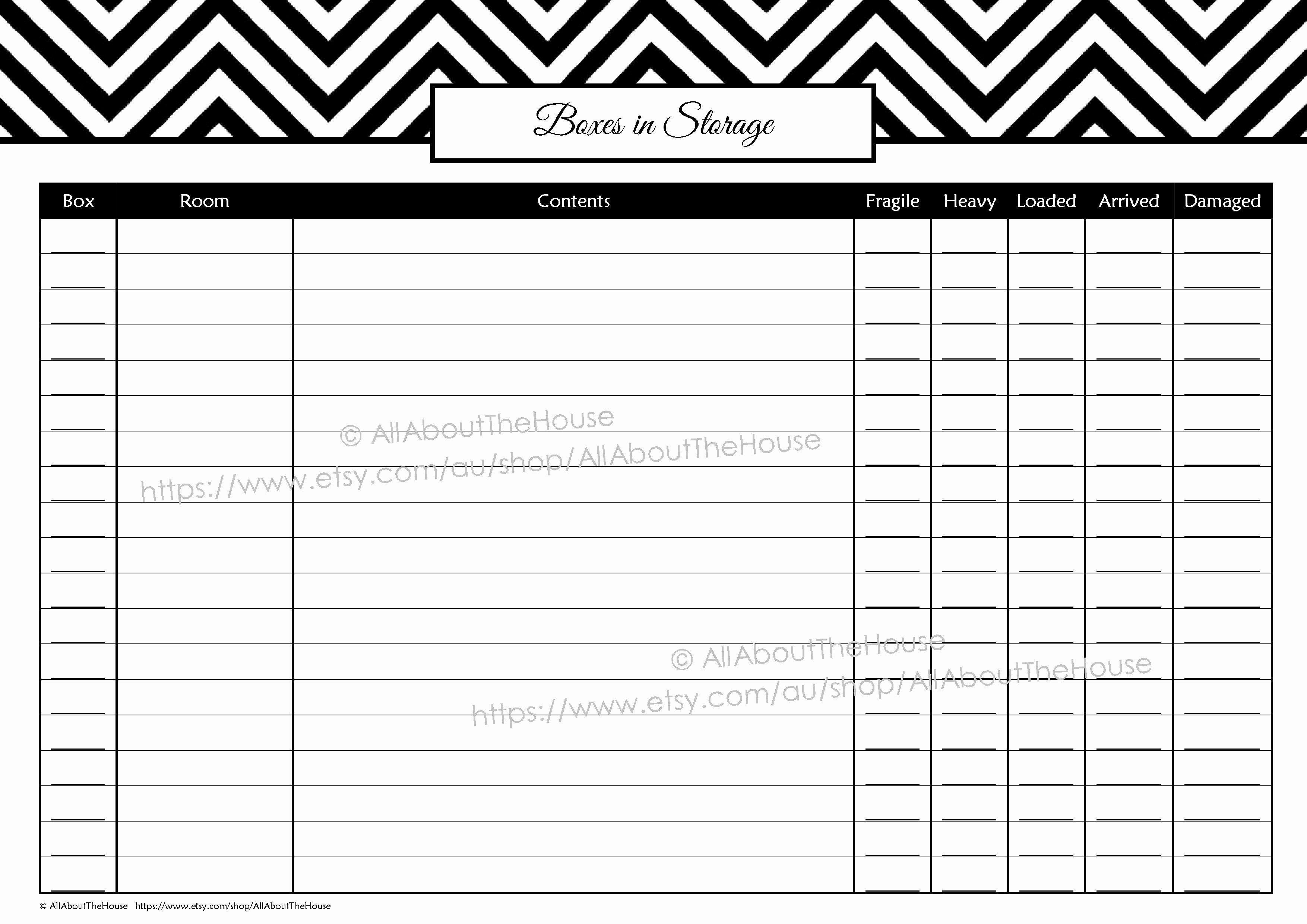 Moving Checklist Printable Template Beautiful Moving Planner – Editable