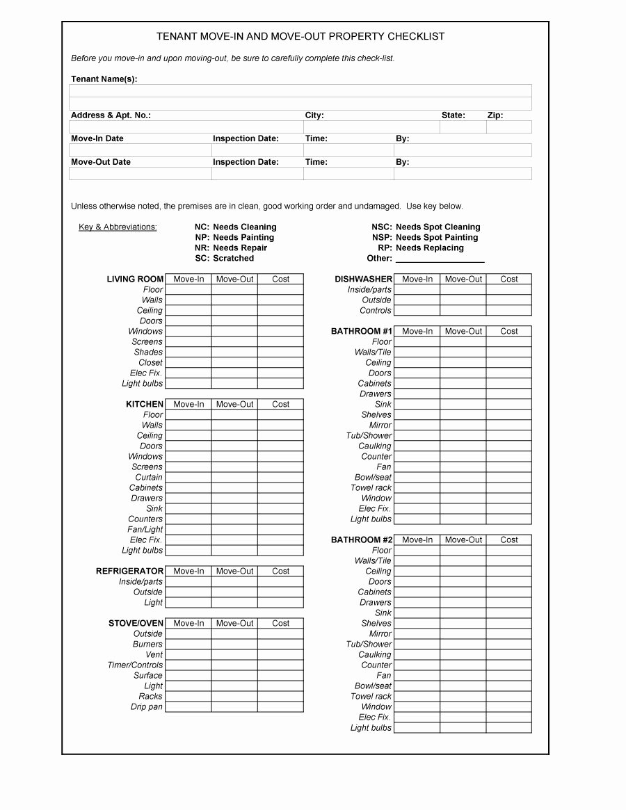 Moving Checklist Printable Template Elegant 45 Great Moving Checklists [checklist for Moving In Out