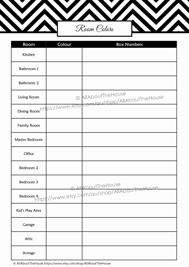 Moving Checklist Printable Template Unique Moving to Do List