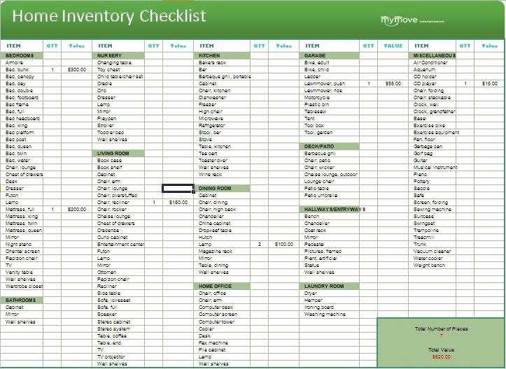 Moving Inventory List Template Elegant 19 Best Images About Inventory Management On Pinterest