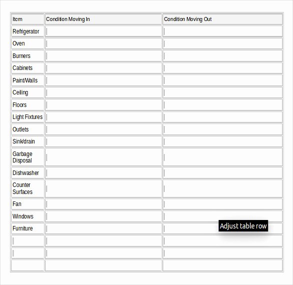 Moving Inventory List Template Lovely 17 Inventory Checklist Templates Free Pdf Word format