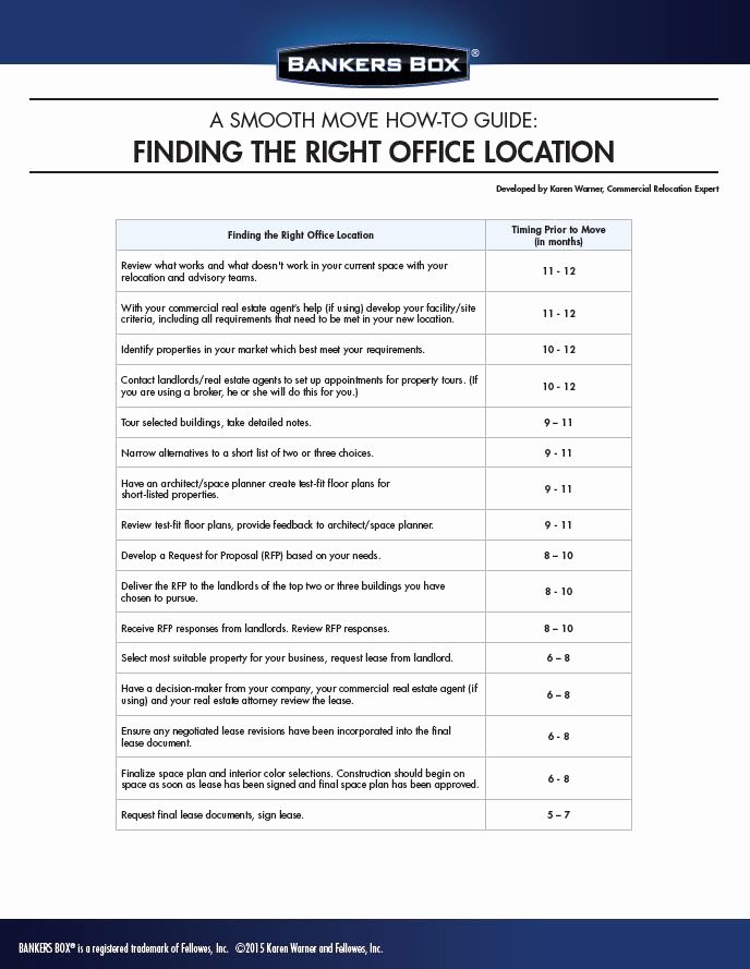 Moving Office Checklist Template Best Of 8 Best Fice Moving organizer Images On Pinterest