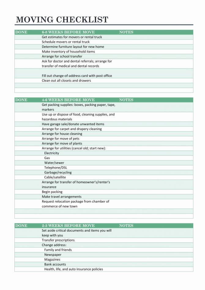Moving Office Checklist Template Best Of Fice Moving Checklist Template Free Pdf Microsoft