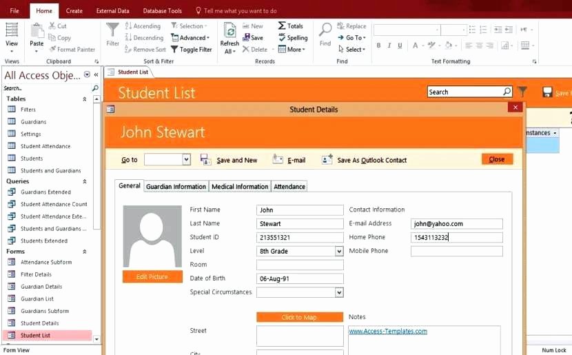 Ms Access 2007 Template Best Of Ms Access 2007 Template – Buildingcontractor