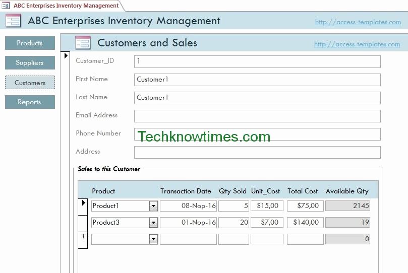 Ms Access Inventory Template Elegant Access Database Templates for Inventory Management and