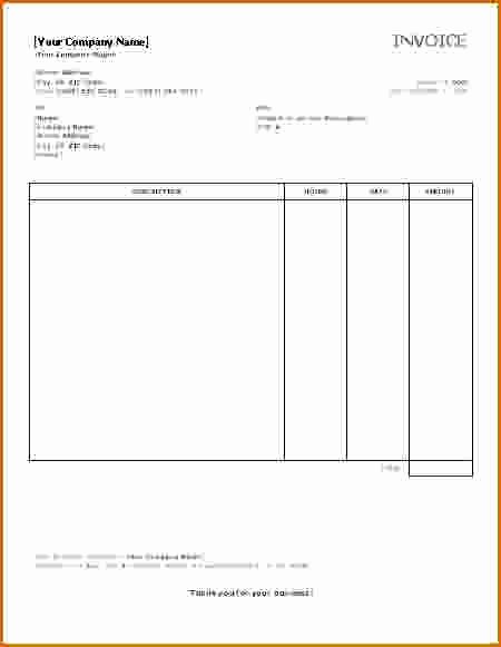 Ms Office Receipt Template Awesome 15 Microsoft Office Invoice Template