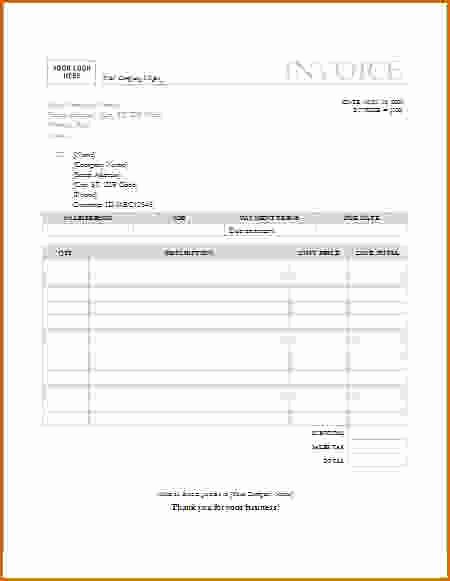 Ms Office Receipt Template Fresh 15 Microsoft Office Invoice Template