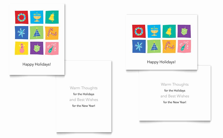 Ms Word Birthday Card Template Unique 9 Best Of Greeting Card Template Word 5x7 Blank