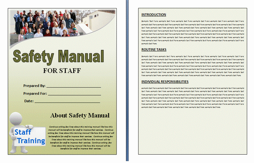 Ms Word Training Manual Template Unique Training Manual Template Word