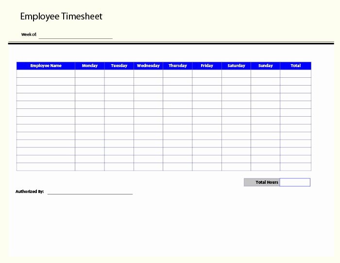 Multiple Employee Timesheet Template Inspirational 60 Sample Timesheet Templates Pdf Doc Excel