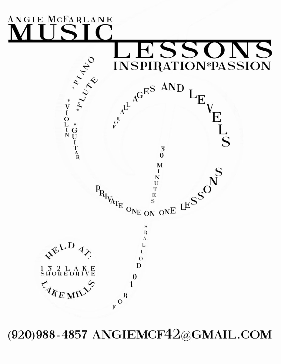 Music Lesson Flyer Template Inspirational Music Lesson Flyer