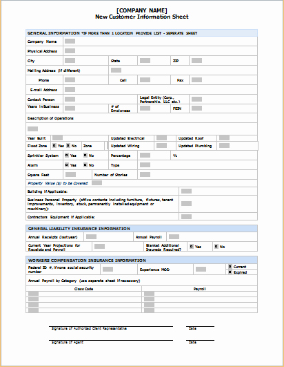 New Customer form Template Word Best Of Microsoft Word form Template Templates Station