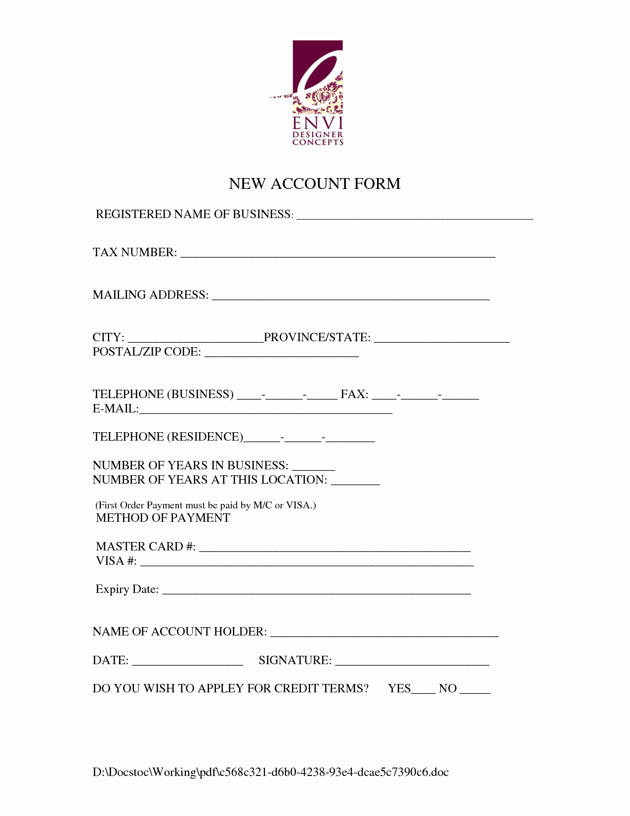 New Customer form Template Word Inspirational New Customer form Template Word Portablegasgrillweber