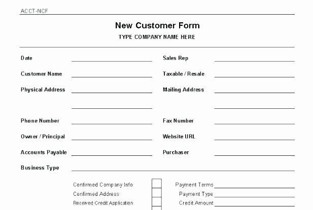 New Customer form Template Word Luxury Web form Templates Customize Use now Customer Feedback