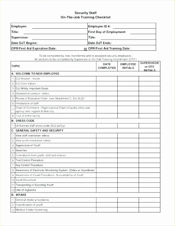 New Hire Paperwork Checklist Template Inspirational New Hire forms Checklist Template