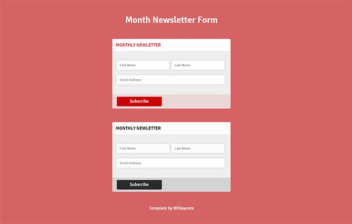 Newsletter Signup form Template Lovely Newsletter Signup forms that Rock – Inspirations
