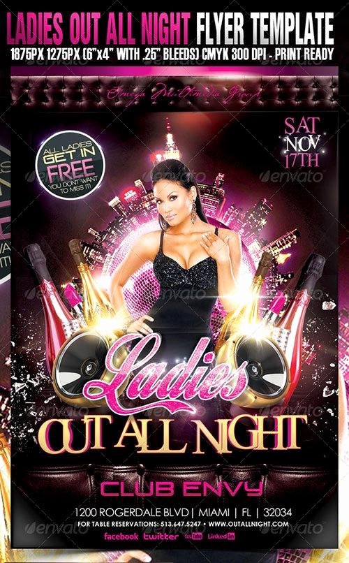 Night Club Flyer Template Awesome top 10 Best La S Night Psd Flyer Templates for Shop