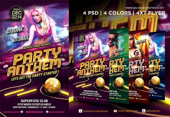 Night Club Flyer Template Lovely 31 Fabulous Night Club Flyer Templates &amp; Psd Designs