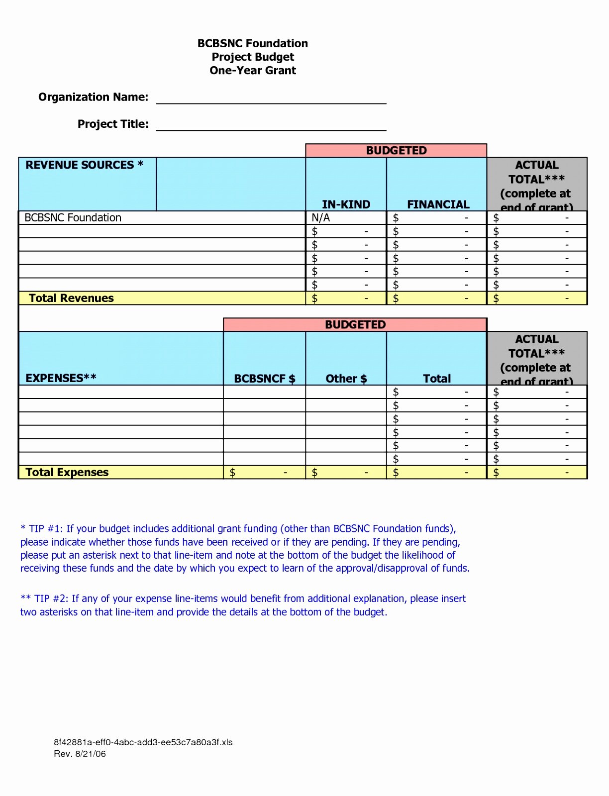 Non Profit Budget Template Excel New 6 Nonprofit Bud Template Excel Preuu