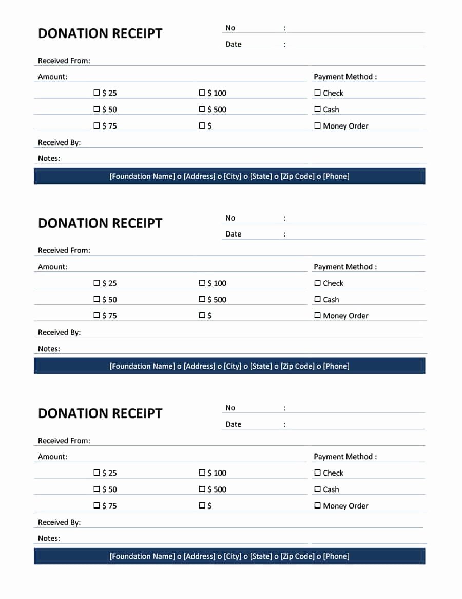 Non Profit Receipt Template Unique 40 Donation Receipt Templates &amp; Letters [goodwill Non Profit]