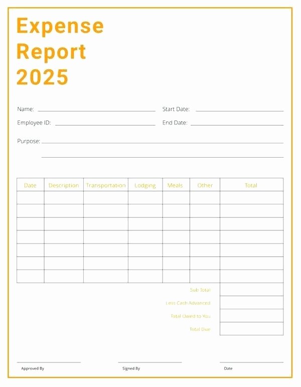 Numbers Expense Report Template Elegant Expense Report Templates – Puebladigital