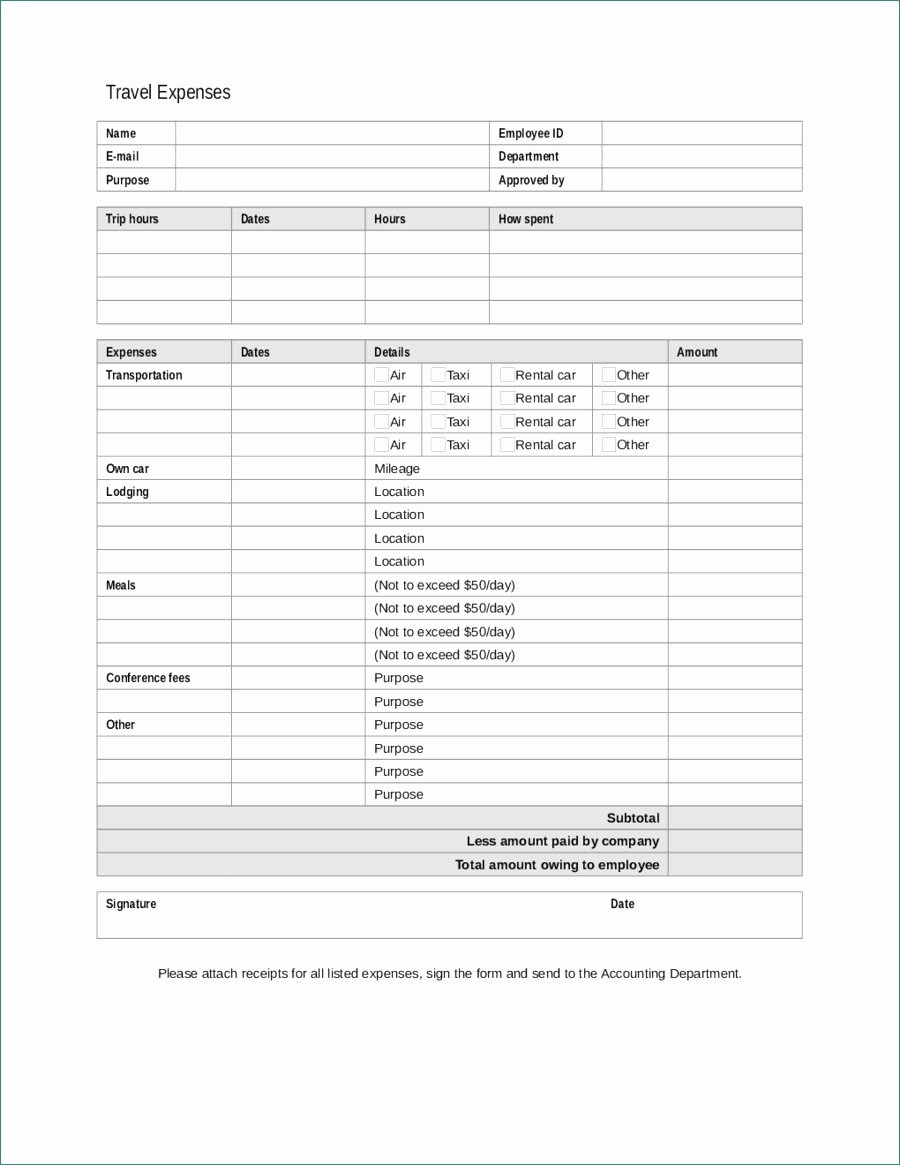 Numbers Expense Report Template Luxury Expense Report Spreadsheet Sample Worksheets Templates for