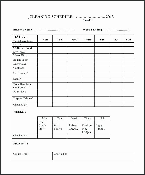 Office Cleaning Checklist Template Luxury Cleaning Checklist Template Restaurant Kitchen sofa