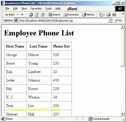 Office Phone Directory Template Unique Phone List Template Excel Book Address Printable for